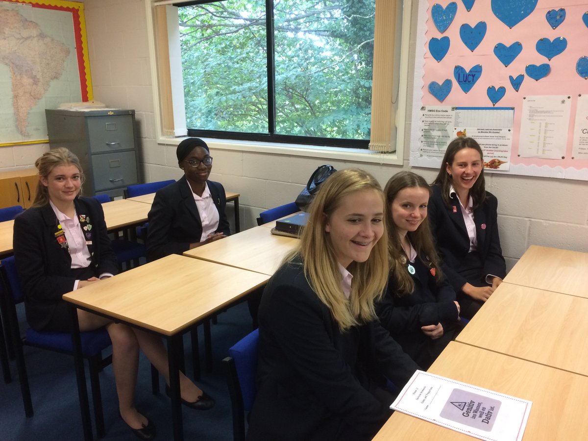 Blind Date with Afrikaans.  A fascinating language. We loved it! Thank you, Divan. <a href="/MonSchGirls/">Monmouth Girls</a> @HMSGHead