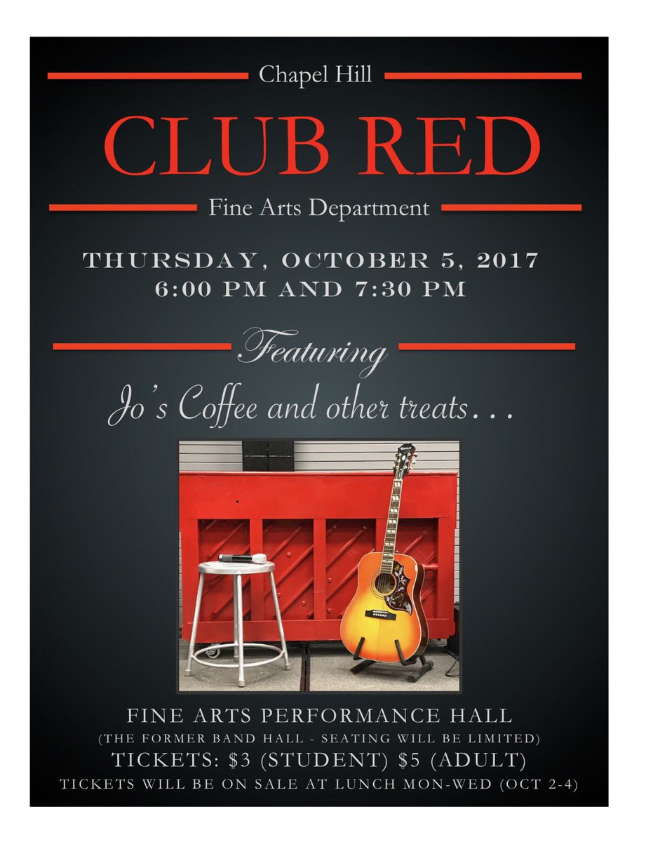 Follow Fine Arts on Fire for updates on the Chapel Hill Fine Arts programs and activities.