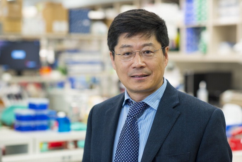 Congrats to #MayoClinicFL’s Dr. Guojun Bu, recipient of <a href="/NIH/">NIH</a> National Advisory Council on #Aging’s MERIT Award for his #Alzheimers research.