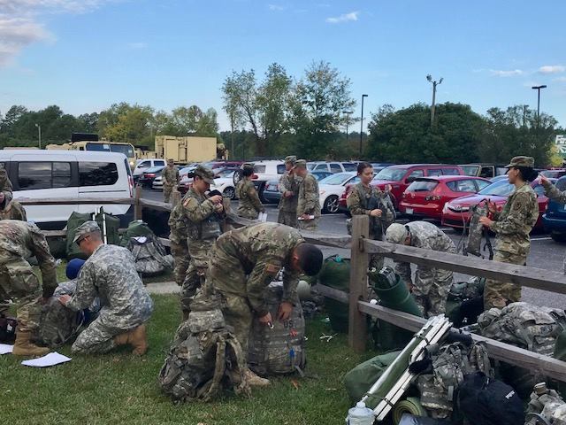 NCNationalGuard's tweet photo. Over the next few days almost 200 Engineers will deploy to Puerto Rico to support recovery efforts after #HurricaneMaria. https://t.co/Km1lg4LZ3S
