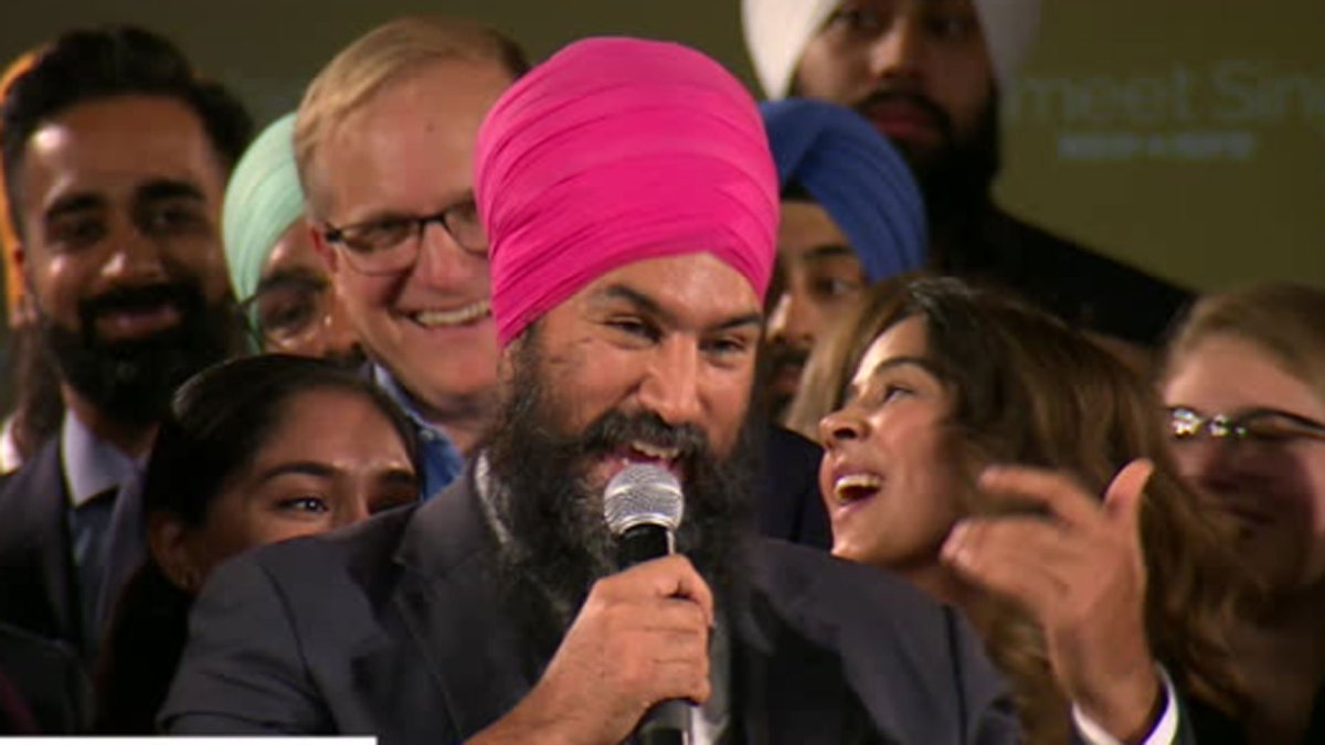 CTVToronto's tweet photo. NDP taps Jagmeet Singh to succeed Tom Mulcair, lead federal party https://t.co/Q4wAxwiOEF https://t.co/Ce6Mhx5a5h