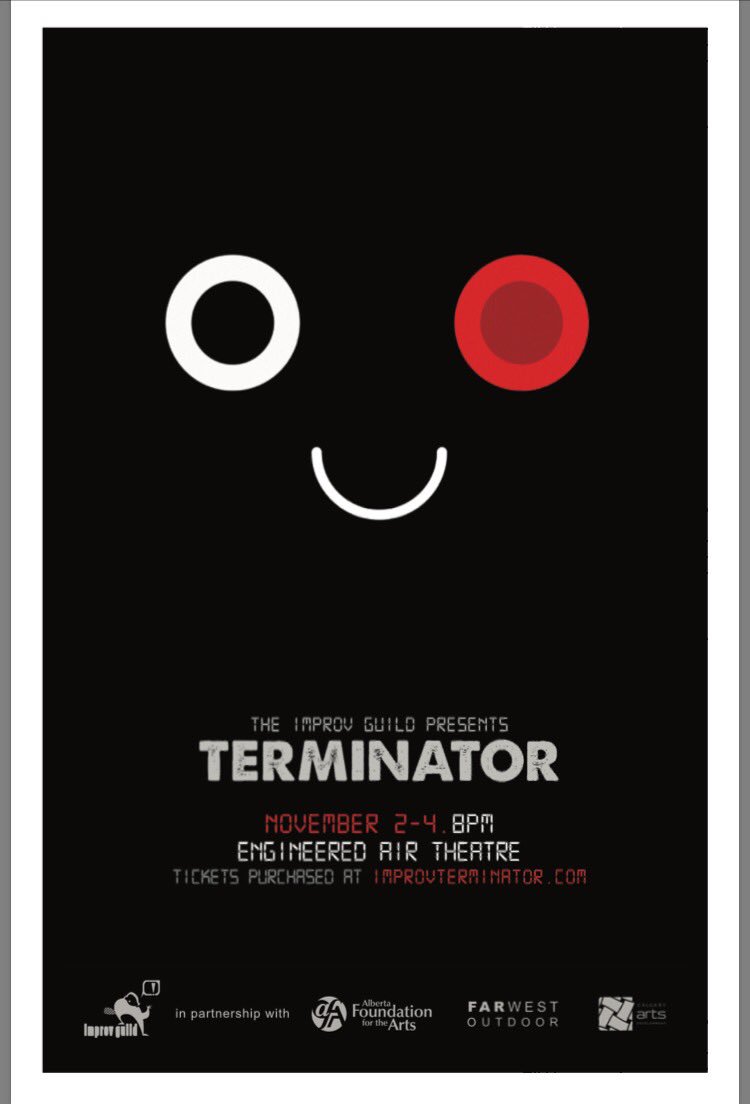It's our favorite time of year!  This year we present to you: TERMINATOR.🤖 Join us Nov 2-4 tickets at improvterminator.con