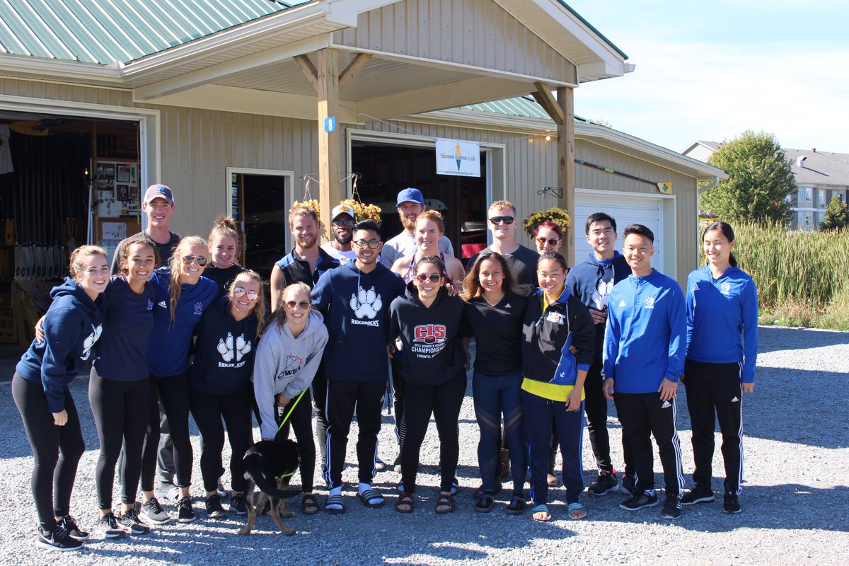 OT_Ridgebacks's tweet photo. Shoutout to the @UOIT rowing team who invited varsity athletes to give rowing a try today at @DurhamRowing #rb4rb https://t.co/zdaTDqxqiY