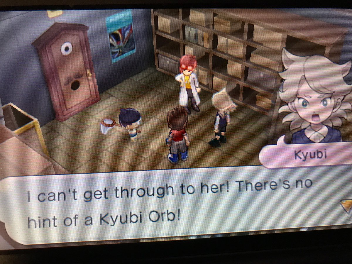 arwatson714's tweet photo. It's no use, she's immune! #YokaiWatch2 #YokaiWatch2Spectres #PsychicSpecters https://t.co/36GvzhQaDB