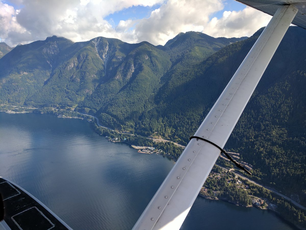 JakeOnOrbit's tweet photo. Flew around the Coast Mountains in a float plane today. Beautiful BC scenery. #avgeek #flyBC https://t.co/mm2vVQsPqk