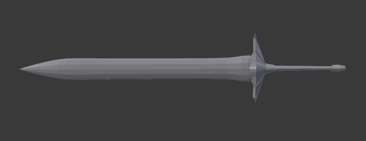 Azlron's tweet photo. Still need to get used to blender, as I can still do better in studio lol, pretty decent sword anyway https://t.co/sqG6u3ssbv