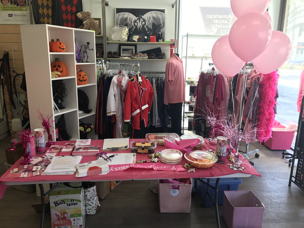 MakingStridesSM's tweet photo. Partnering with our #DiscoveryShops! Come stop by for pink goodies and registration. Portion of sales during October will go back to MSABC! https://t.co/USMiVXGBTv