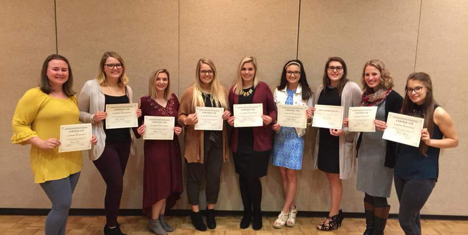 Congrats to some of our lovely sorority women on their academic excellence. Keep up the great work both in your chapters and in academics!