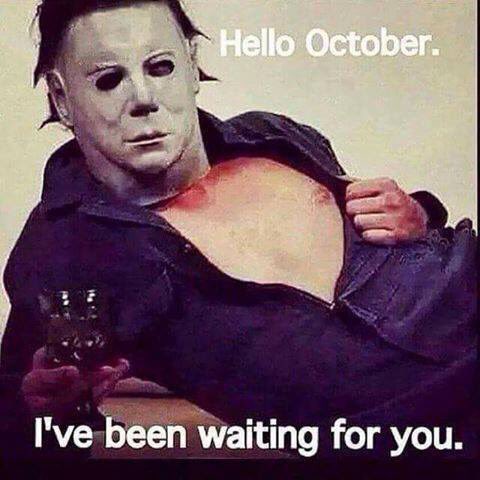 DiscountHorror's tweet photo. It's October!!! https://t.co/Y0dFAbodje