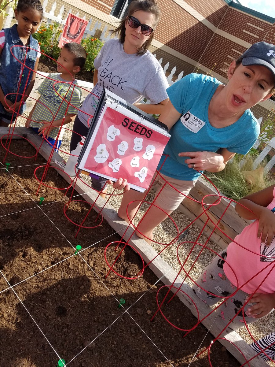 McCallSecond's tweet photo. Planting in the garden last Monday!! Can't wait for our students to observe their growth! #coltslearn https://t.co/wl5XISI9JZ