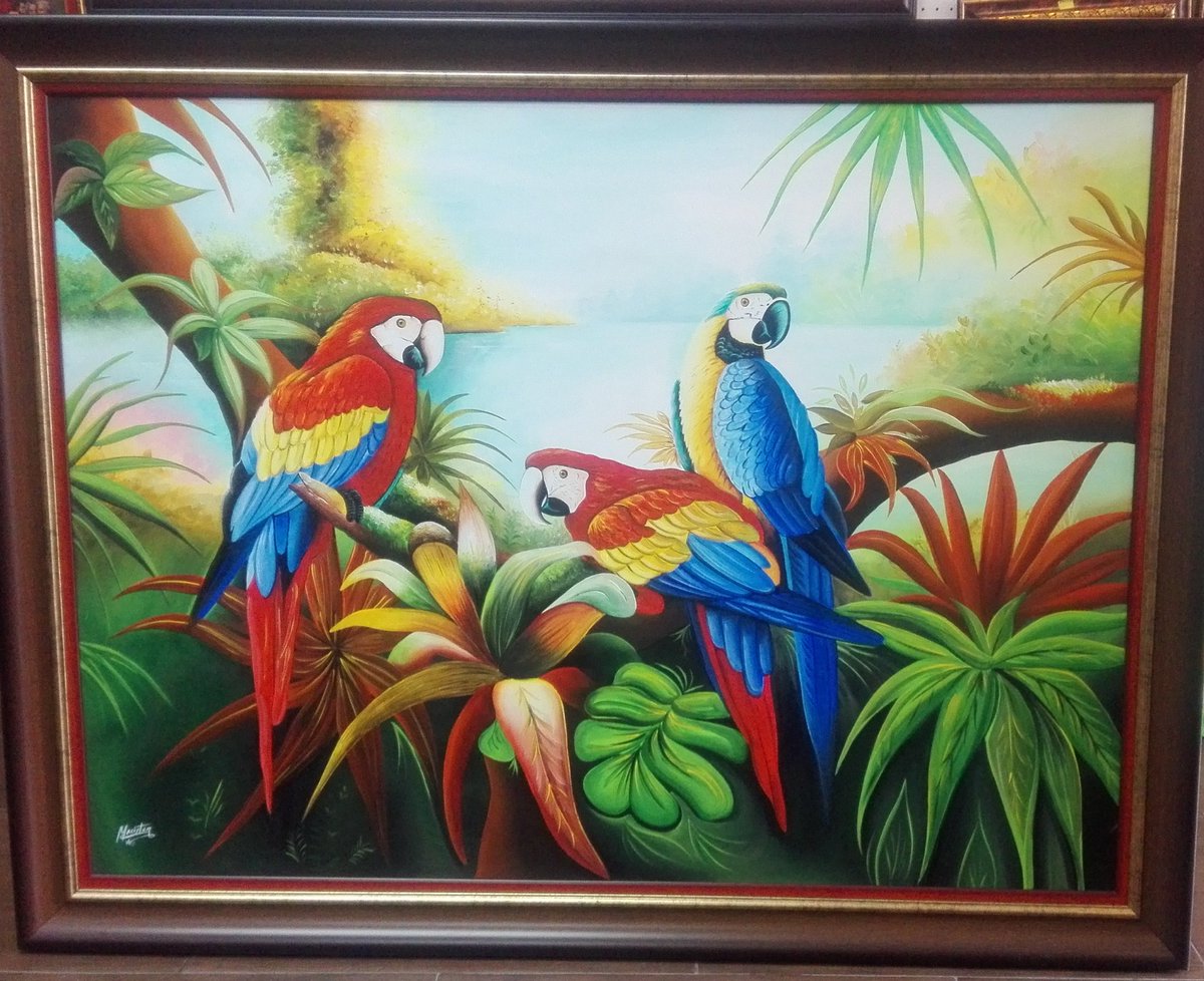 تويتر \ macister على تويتر: "vendo este hermoso cuadro de guacamayas pintado sobre lienzo ..precio B/.450.00..contactam 67799380 https://t.co/sYOVsGtsRW"