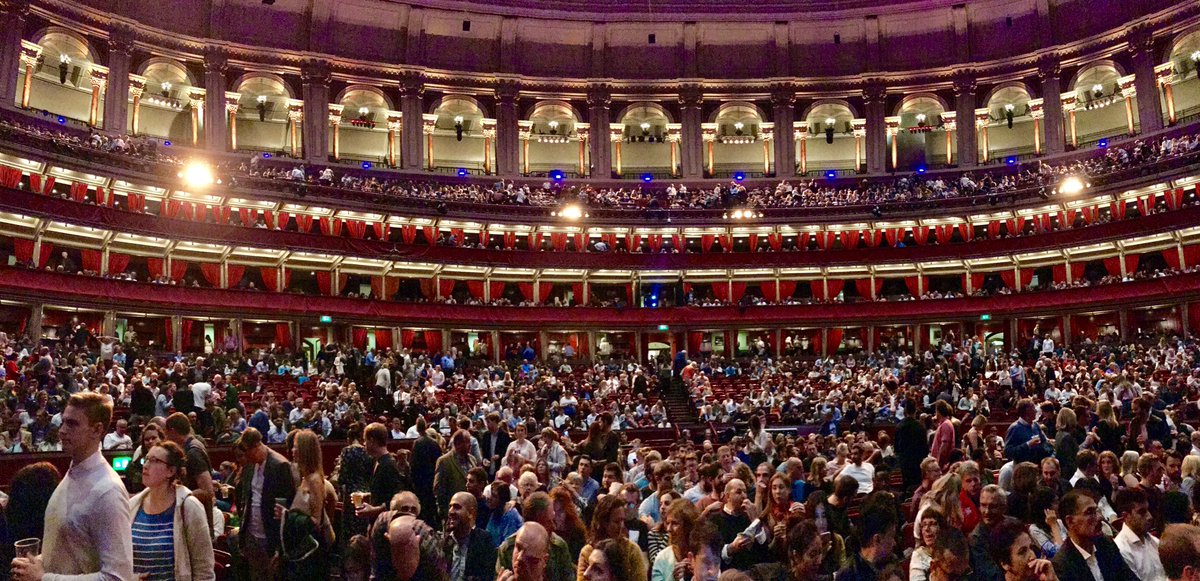 JamesFrench95's tweet photo. Bond, Casino Royale @RoyalAlbertHall @DavidGArnold and @rpoonline Sunday well spent! 🎥🍸=😃 https://t.co/RXcwoJF63L
