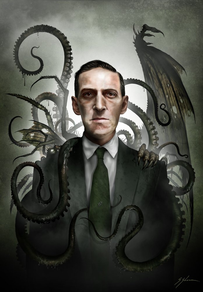 neildmonte's tweet photo. October, my fave month! Starting off with my friend Mister Sam's @HPLovecraft print! #HappyOct1st #October1st #SundayFunday @hplff #horror https://t.co/mWd7D8Iza4