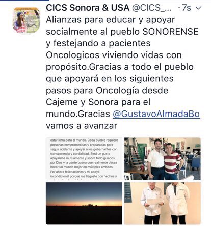 CICS Sonora & USA tweet media