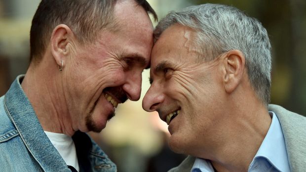 sydneymardigras's tweet photo. Marriage equality comes into law in #Germany this weekend. Happy couples are saying 'I do': https://t.co/ZblJjzHHvL https://t.co/OY5btIxTP6