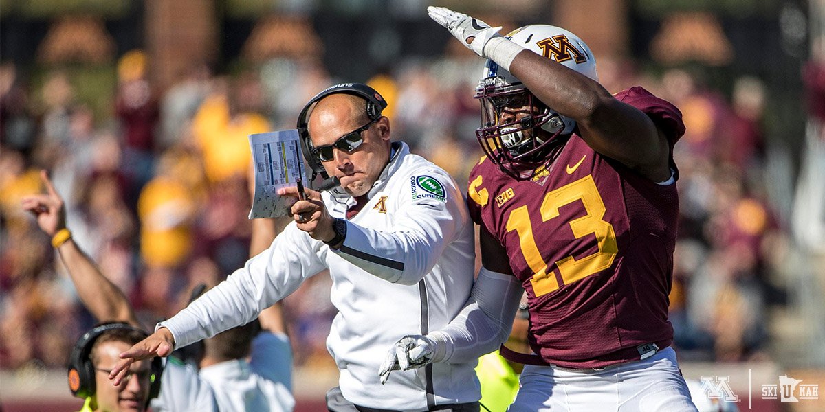 Yesterday @JonC__4 had a career high 15 tackles (most by a Gopher since Damien Wilson had 15 vs. Northwestern on Oct. 11, 2014.) #SkiUMah