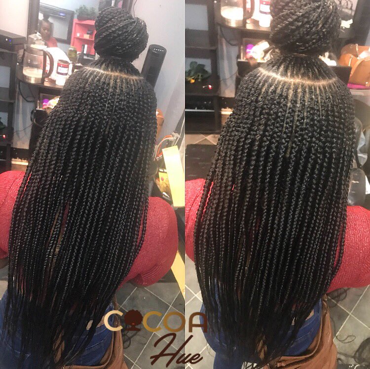 Chanel On Twitter Neat Layered Feed In Braids