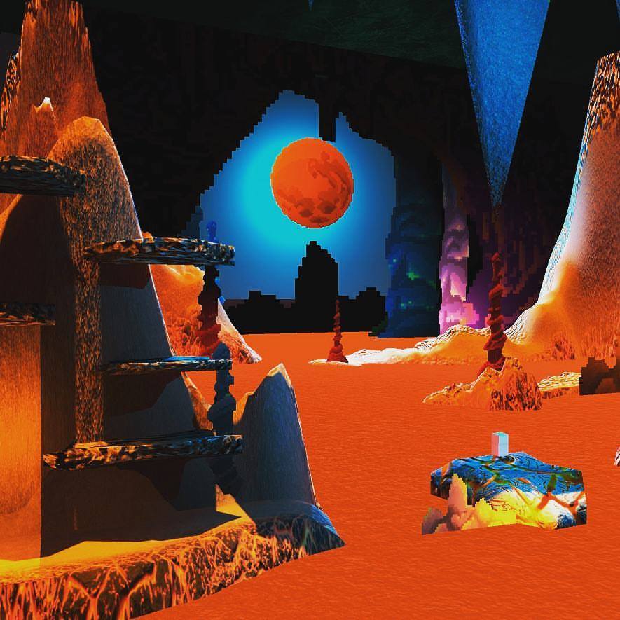 RaidPlusTeam's tweet photo. Better late than never!  Behold - Bloodmoon Cavern (WIP)! #screenshotsaturday #screenshotsunday #gamedev #indiedev #unity3d https://t.co/pllOeT1qgV