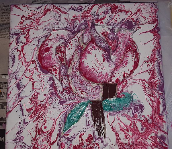 Twiva_1's tweet photo. New artwork for sale! - "Caribbean Rose" - https://t.co/HjvR7Z230U @fineartamerica https://t.co/7L9dsYxEhX