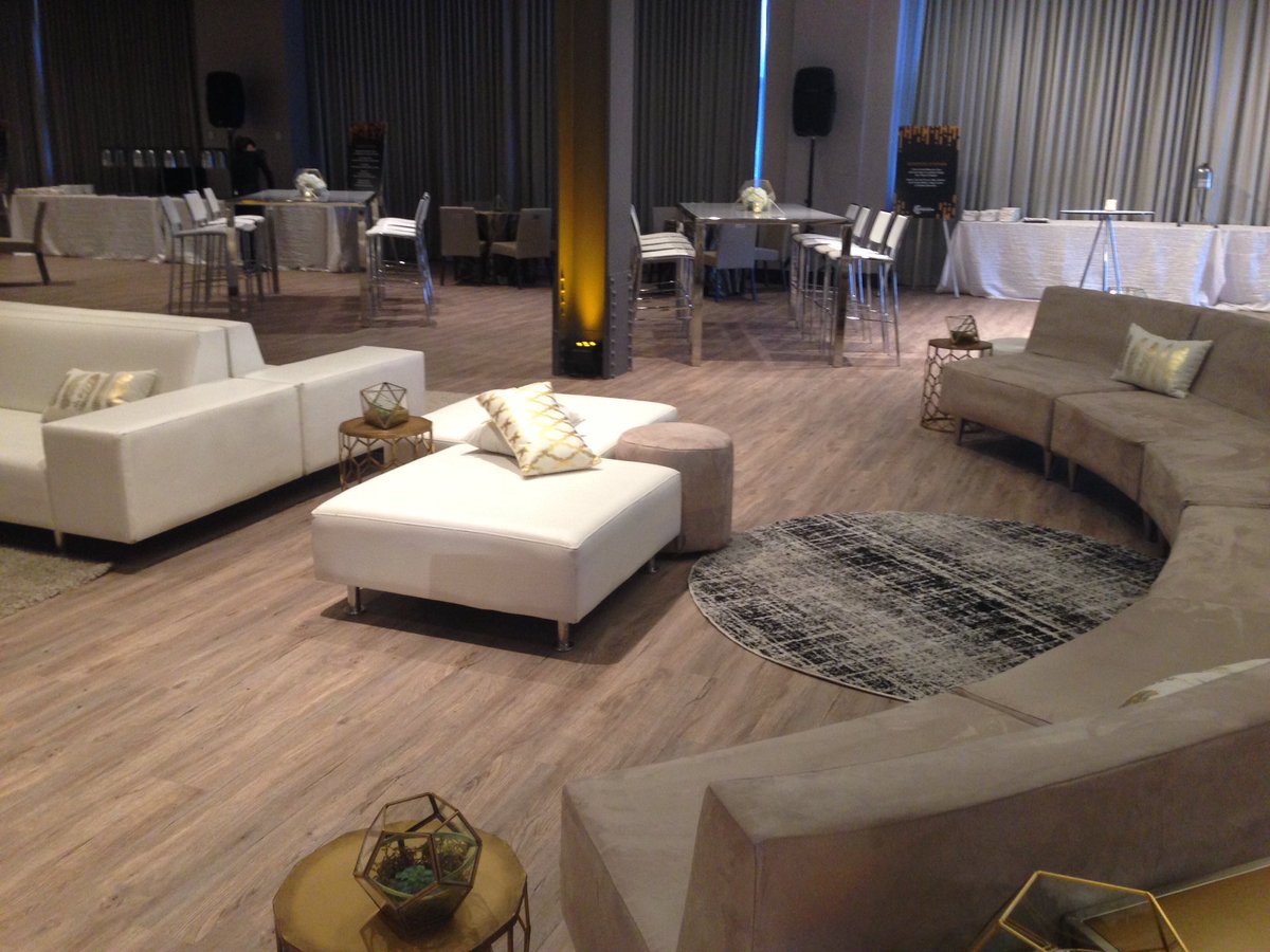 iamAprilYoung's tweet photo. Setup is underway for the @apexsummityyc  Welcome Reception at The Hudson tonight!  Wear your name tag!!  #ApexSummitYYC https://t.co/SgvcrkxolL