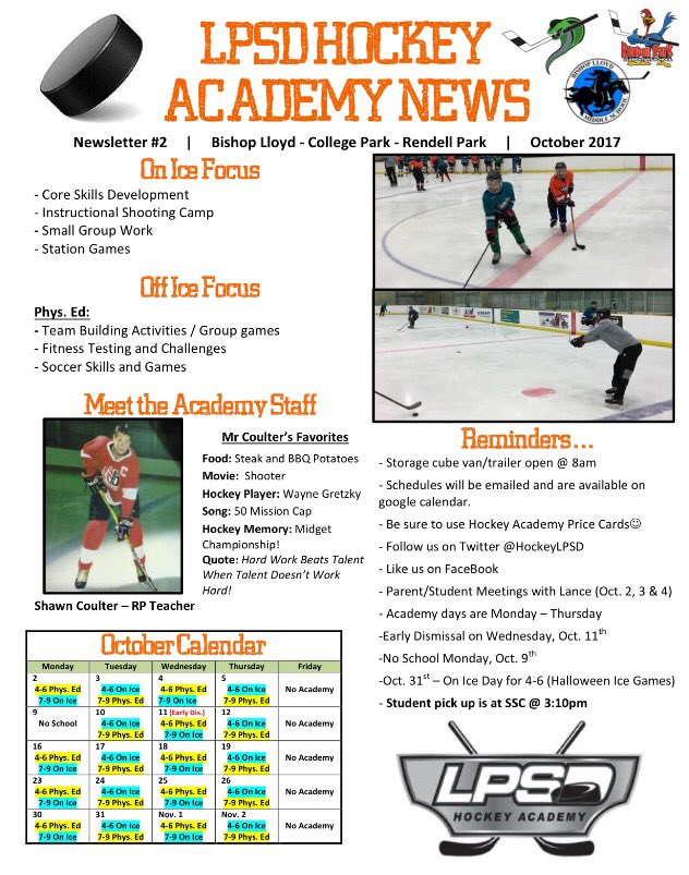 lpsd_academy's tweet image. Extra Extra!  October Newsletter now available!  Local hero, Mr. Coulter, is this months featured staff member👍🏼 #AcadmeyPride #Blazer4Life