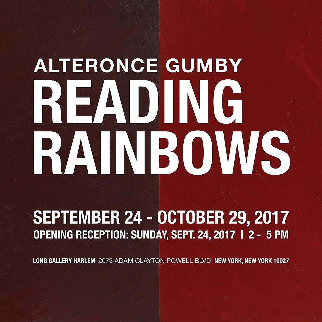 Long_Gallery's tweet photo. #ReadingRainbows ft. artist #AlteronceGumby now on view Thursday thru Sunday at Long Gallery Harlem. Visit https://t.co/AJD5eNrCt4 for info. https://t.co/1kSUoObBbm