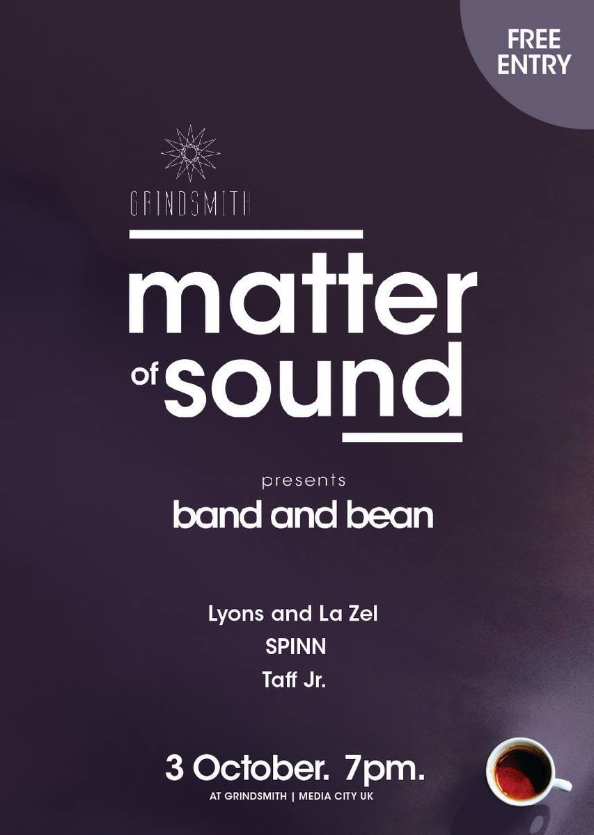 hattiepearson's tweet image. Tomorrow we're back @Grindsmith_MC for #bandandbean 

@LyonsAndLaZel
@spinn_band @ThatTaffJrStuff 

FREE. Dogs welcome. 7pm.