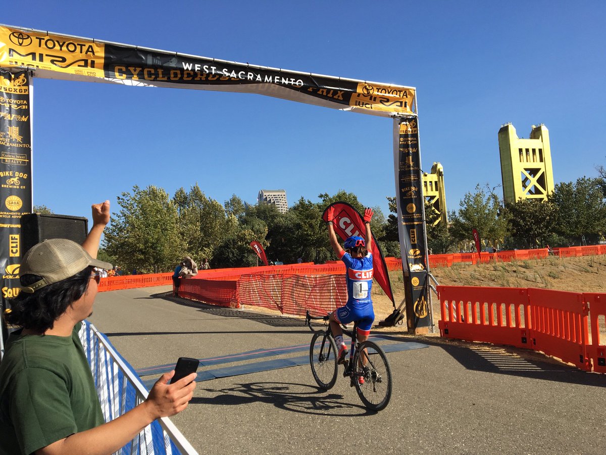.<a href="/katkanash/">Katerina Nash</a> takes the WC2 win <a href="/WSCXGP/">WSCyclocrossGP</a>  #ProCX
