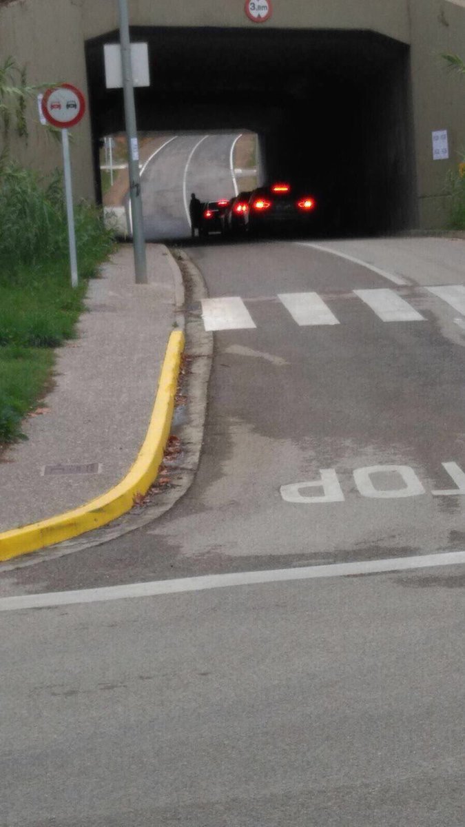 TATXAN
Foto del moment en què el President <a href="/KRLS/">krls.eth / Carles Puigdemont</a> canviava de cotxe sota un pont per despistar helicòpters i policia i poder anar a votar.