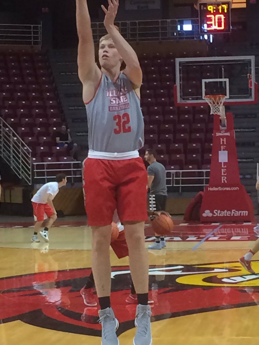 The defending Missouri Valley Conference champs hit the practice floor at Redbird Arena