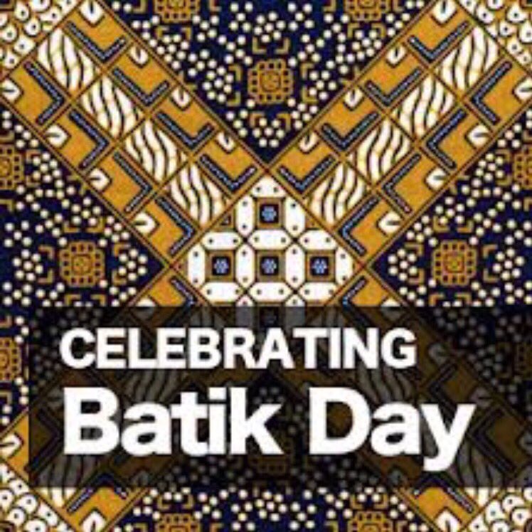 TelfieID's tweet photo. 2 Oktober #haribatiknasional happy batik day https://t.co/cD5gQcDUat