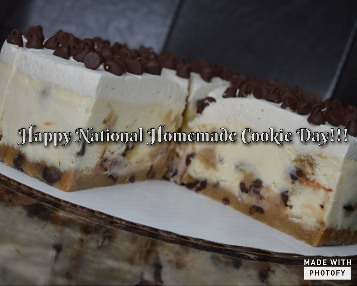 SSweeetz's tweet photo. Happy National Homemade Cookie Day! Our Cookie Cheesecakes are made with Homemade Cookie Crusts!
#Ssweeetz #foodporn #DareTestCreate https://t.co/axzRB0N1Lq