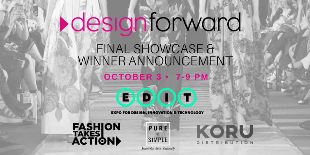 CertClean's tweet photo. Design Forward Finals are Oct 3rd at EDITDX! Good luck Peggy Sue Collection, @TriarchyDenim
& @omiwoods! @FTAorg #DesignForward2017 https://t.co/LPg7S49D3s