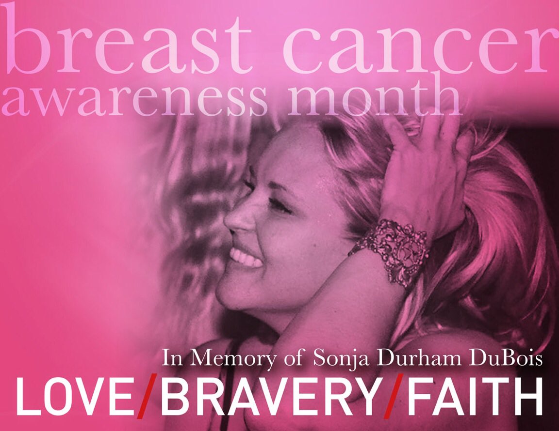 ladygaga's tweet photo. Miss u everyday Sonja. Never knew a woman so brave till her last breath.To  more survivors &amp; in memory of others #BreastCancerAwarenessMonth https://t.co/CwZLfPXOiZ