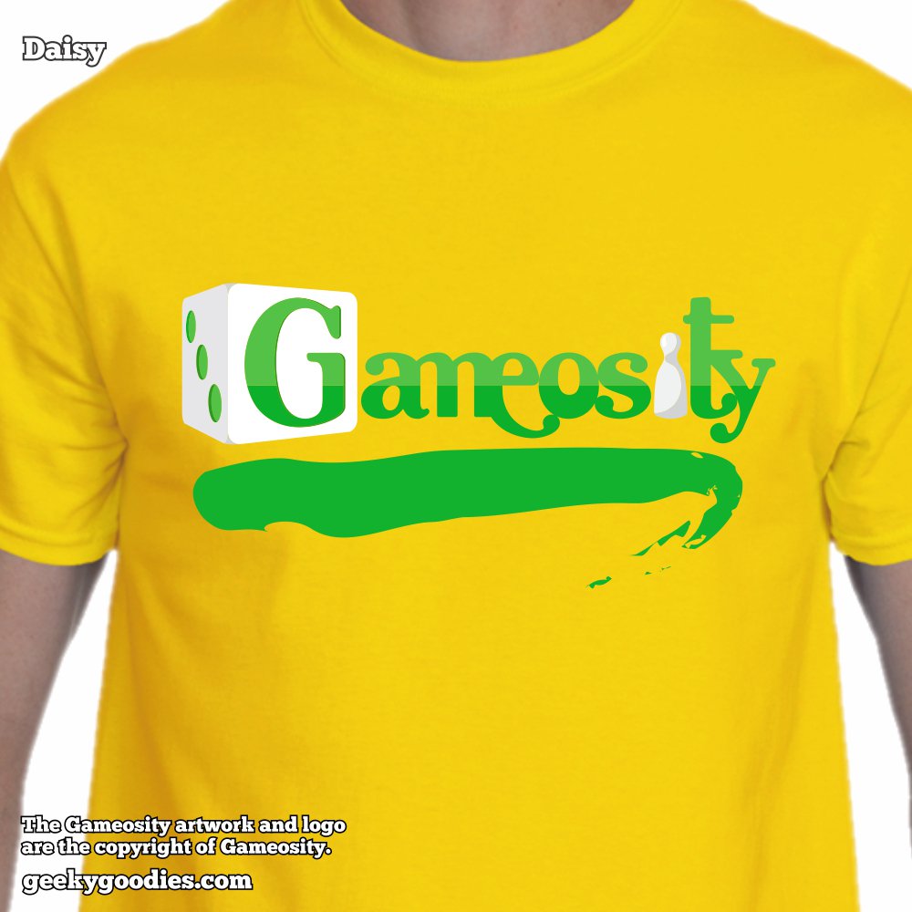 thechriscormier's tweet photo. We're proud to partner with Gameosity to bring tshirts with thei fun logo on them!
https://t.co/GMUVRhtV8r
#GeekyGoodies #Gameosity https://t.co/XbfVUJqhGO