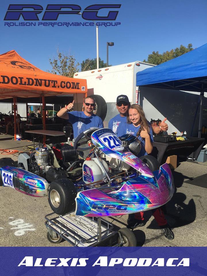 RolisonPG's tweet photo. After an extended summer break, @alexisapodacaa came back flying Preparing for the @SuperKartsUSA #supernats21 in Nov #SOLGP #SOL2017 https://t.co/AJOeOhBzLu