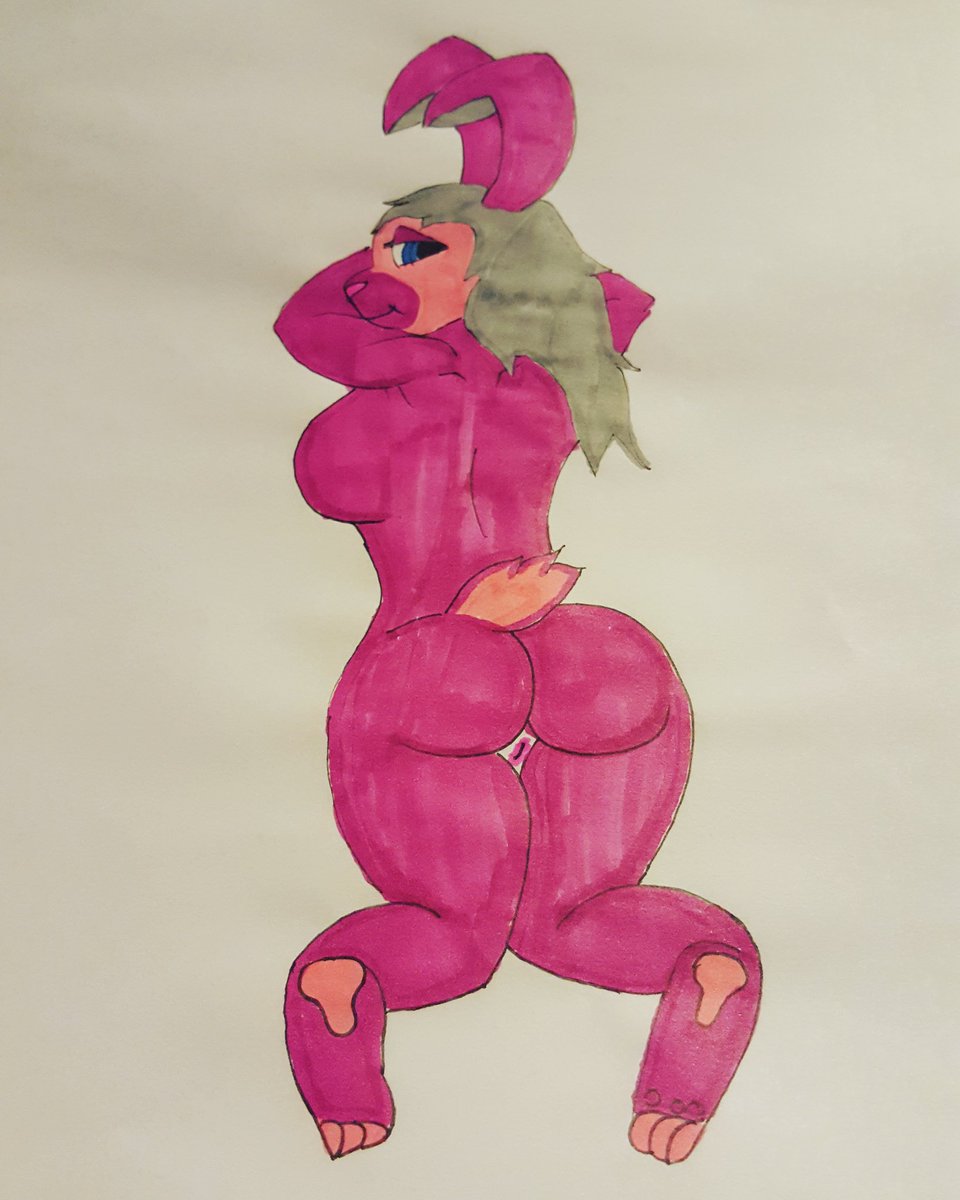 Sexy rabbit drawing #yiff #furries #furry #nsfwdrawing #nsfw
