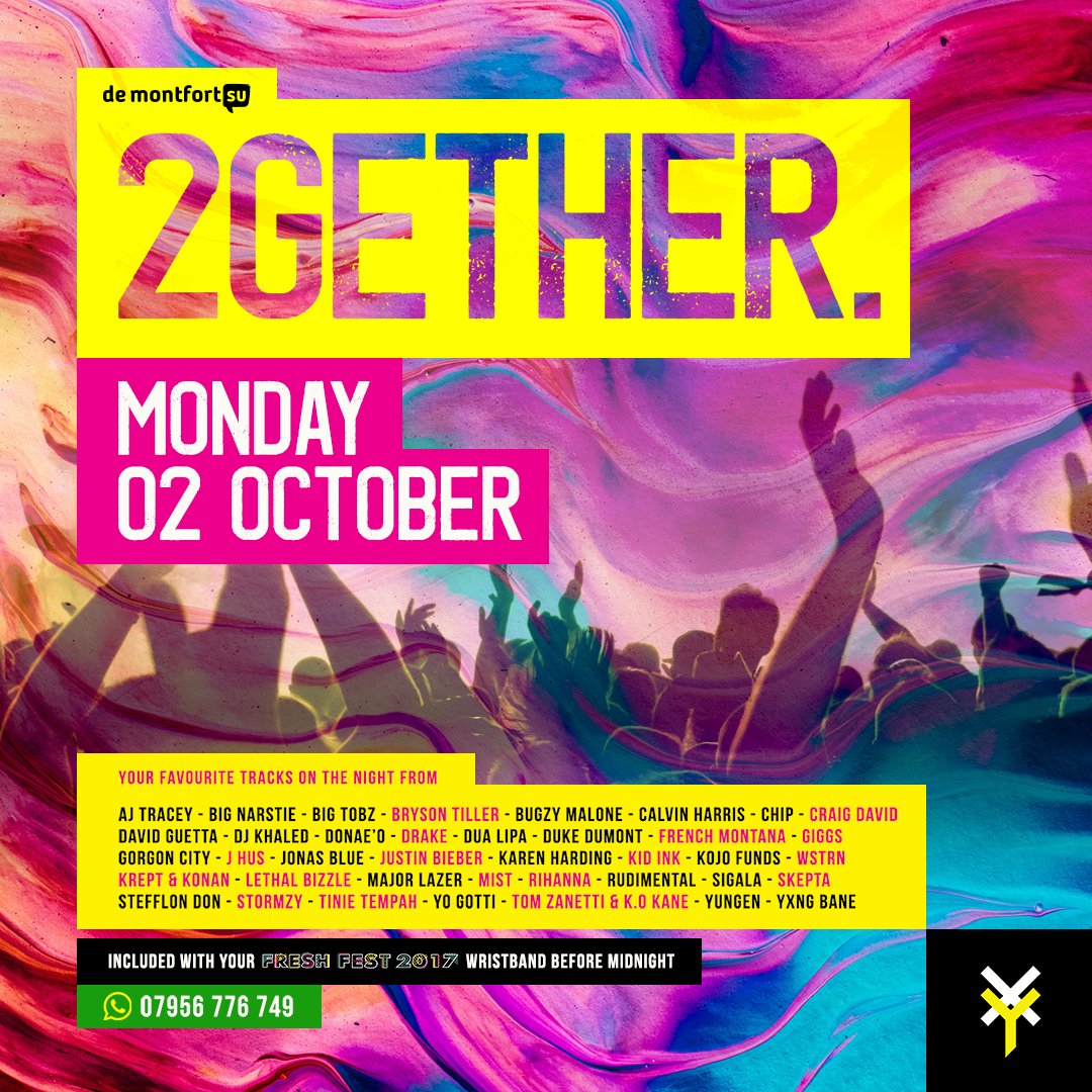 DMU Freshers '22 tweet media