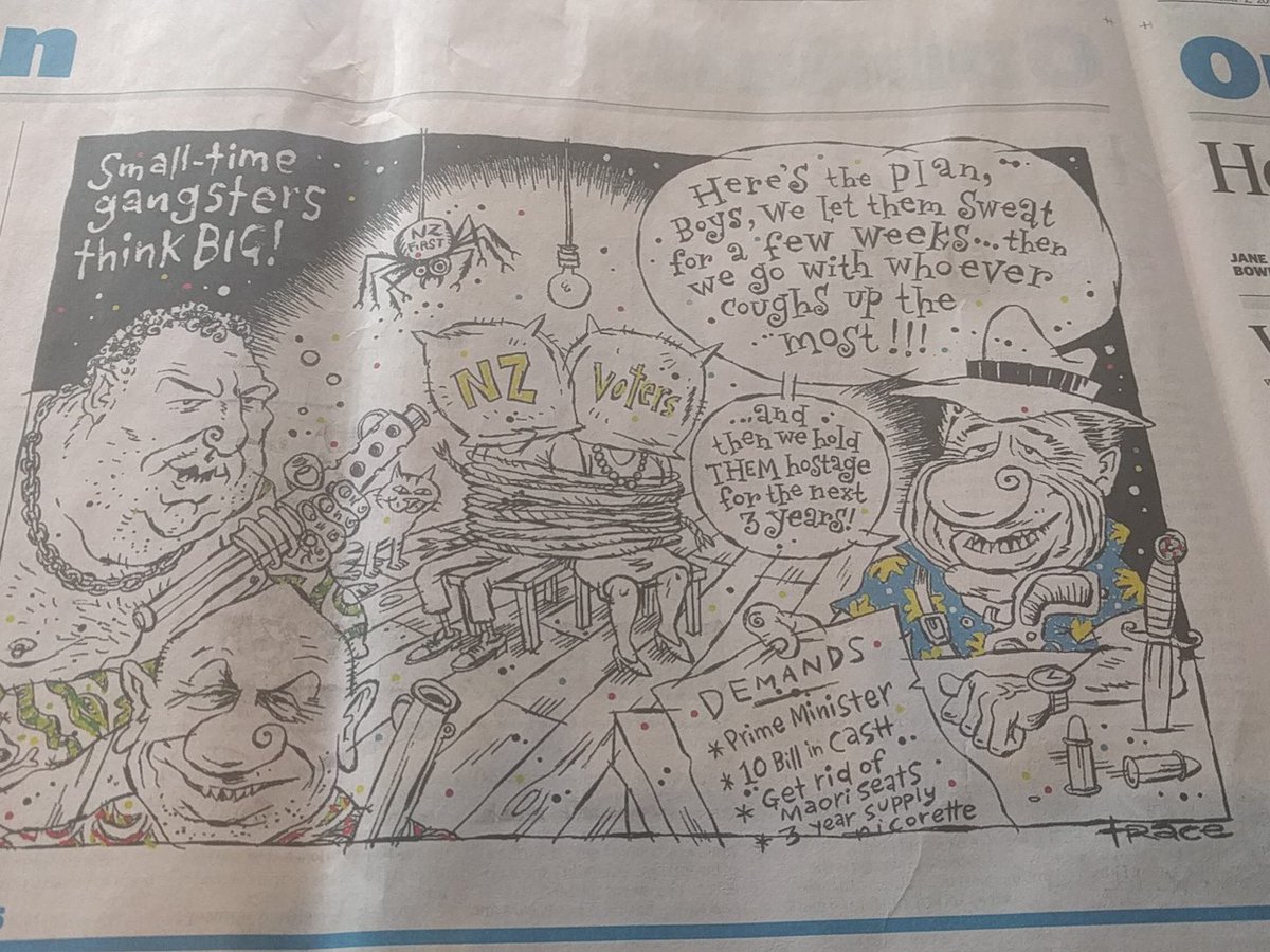 sunnavadon's tweet photo. #kingmaker @tracy_watkins 2daz reporting n #DomPost totally nails #decision17 well done #fairfax restores my faith n #msm xx https://t.co/FnDuRWofXV