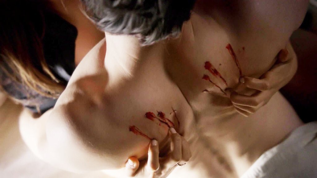 R0cksDamon's tweet photo. @R0cksElena you're a little dangerous.. I love it https://t.co/GDSdfAIwE6