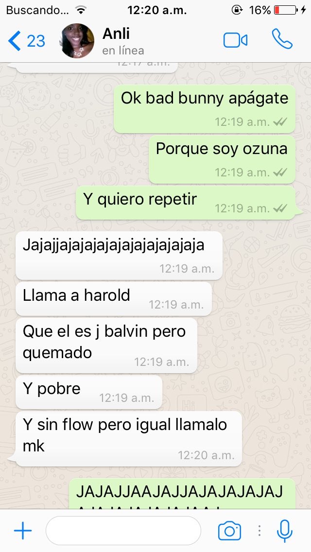 RosaMeneses's tweet photo. Te estoy llamando, porque necesito más de ti @HaroldRojas2  😂😩 https://t.co/nNP7h7nTKG