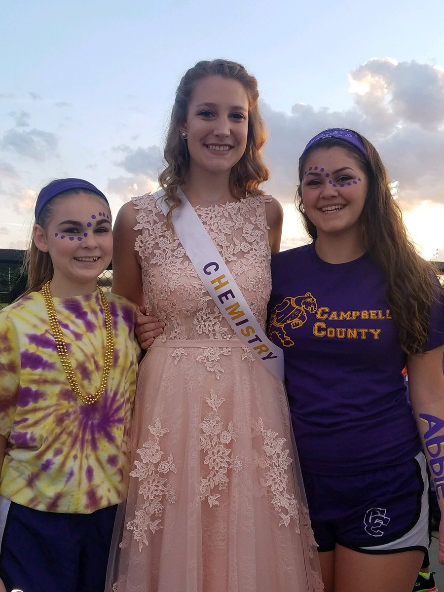 CCHSDT's tweet photo. Taking on homecoming festivities with our team has been a weekend for the books! 💜💛🐪 https://t.co/pVw9V8cK6A
