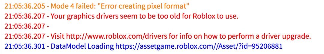 Nexus V Twitter Well Guess I Won T Be Using Roblox Studio While Using An Os X Virtual Machine - https //web.roblox.com/drivers for info on how to perform a driver upgrade