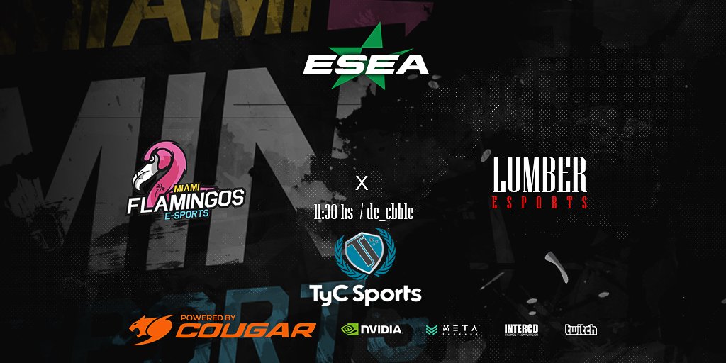 miamiflamingos's tweet photo. #CSGO | @ESEA | Open League

#MF vs #84L

23:30 🇦🇷🇨🇱
22:30 🇺🇸🏝️
21:30 🇵🇪

📺@TemporadaJuegos: https://t.co/YOP3k5eTbk
📺@TyCSportsPlay

#GOMF https://t.co/0SHoZxcBaP