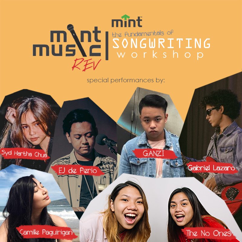 mintschool's tweet photo. It’s #MBMWeek2017 Catch these awesome artists perform on Oct. 7. Register for the songwriting workshop now. https://t.co/9FOiqXdLlz