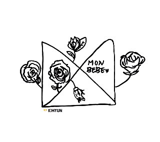 minie_x's tweet photo. Drew this based on kihyun's drawing of mbb logo :0c https://t.co/AM7IFKR0IJ