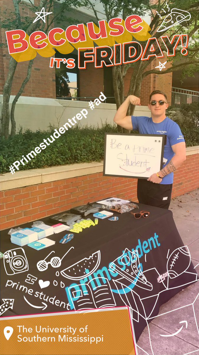AmazonAtSMiss's tweet image. We had a great event this past weekend at The University of Southern Mississippi! Out front of @USMCookLibrary is a great place for savings!