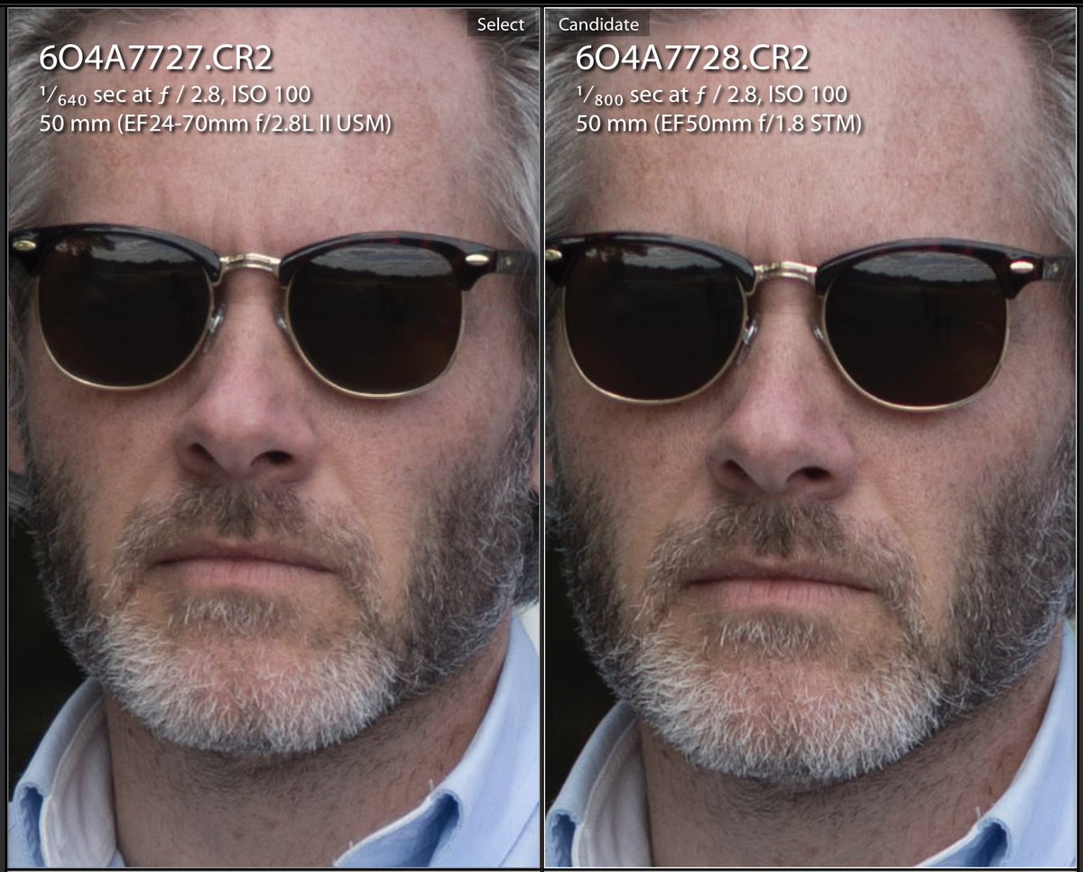 stephencoppedge's tweet photo. @CanonUSApro @CanonUSAimaging @CanonUSA How can a $125 50mm f/1.8 be clearer than a $1899 24-70mm f/2.8L II. ??ing all my L Glass right now! https://t.co/DzdidTCK4y