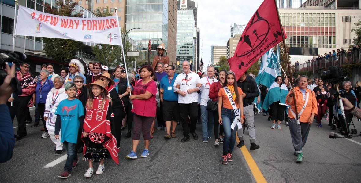 rabbleca's tweet photo. Thousands take to Vancouver streets to walk for reconciliation | @aboutabeer #WalkforRec @Rec_Can https://t.co/Hw482ivMw0 https://t.co/u6ncVYlvNG