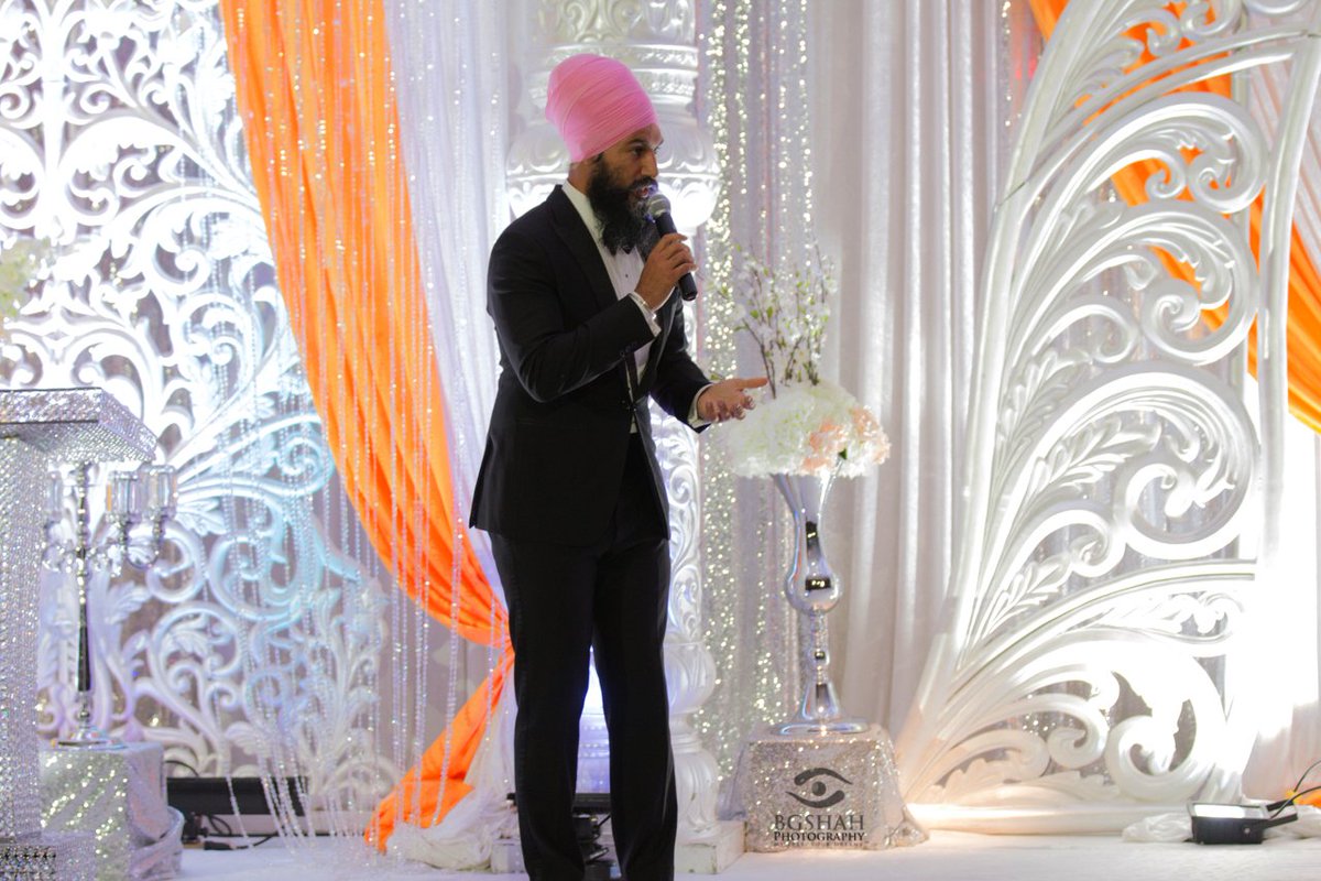 shootme_b's tweet photo. When I shot these I had no idea @theJagmeetSingh was going to be Leader of the @NDP. WOW. #LoveAndCourage #cdnpoli https://t.co/zYaKHIXaEB